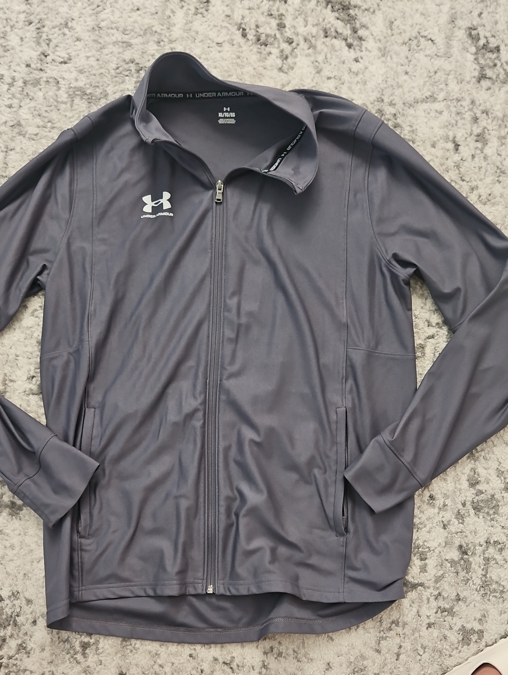 Under Armour Men's Full-Zip Performance Jacket - Charcoal Gray